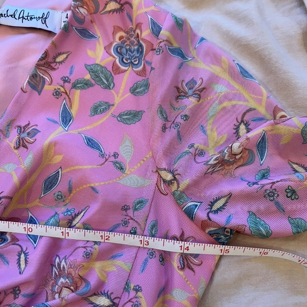 Rachel Antonoff Olivia Long Sleeve Midi Dress, NEW - Picture 13 of 15